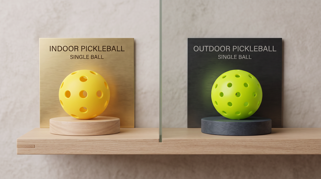 Indoor vs. Outdoor Pickleballs: What’s the Difference?