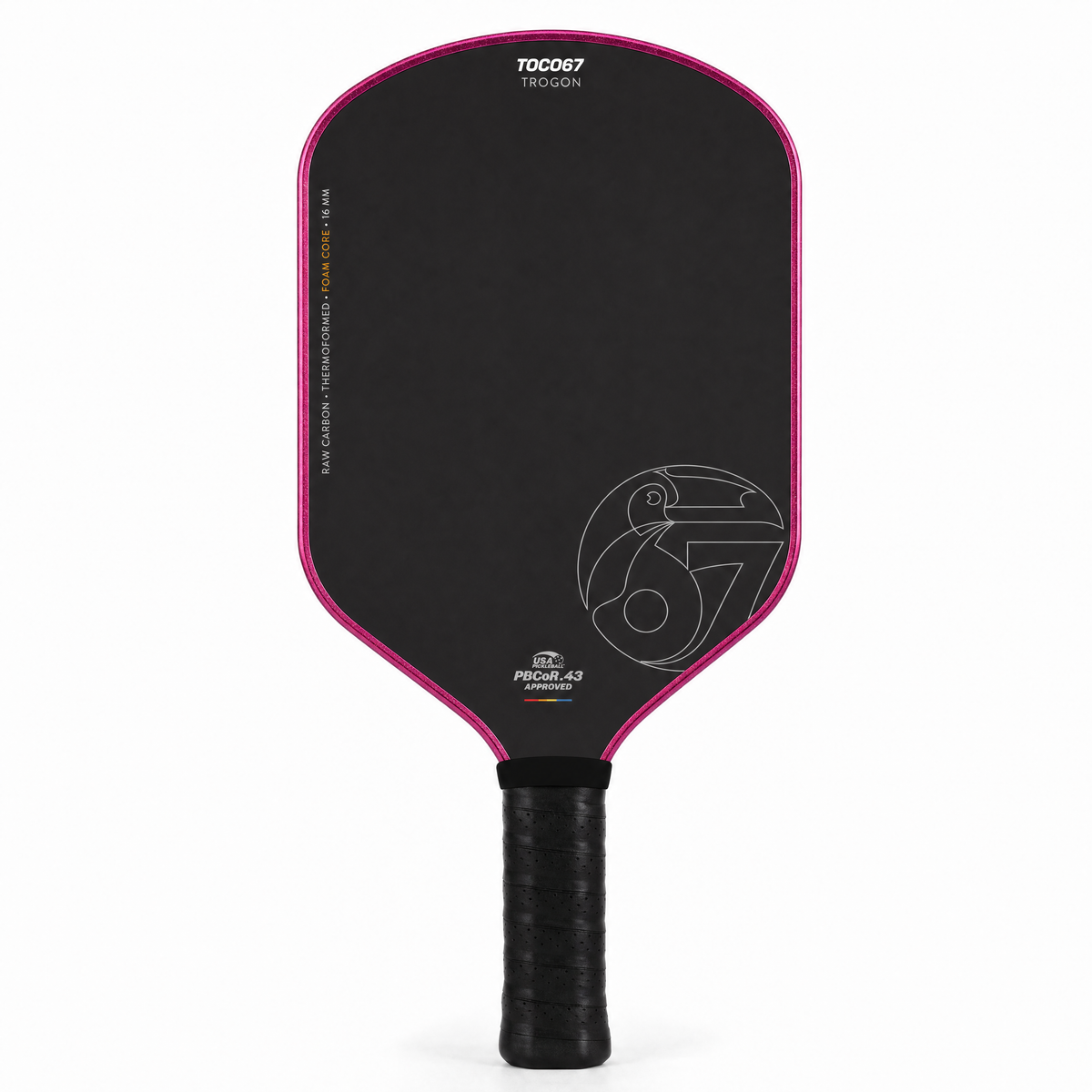 Trogon Pink – All-Foam Power & Control Pickleball Paddle