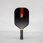 TOCO67 Nightfall Performance Pickleball Paddle in black with colorful logo accents.